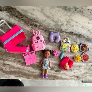 Barbie Travel Set with Accessories